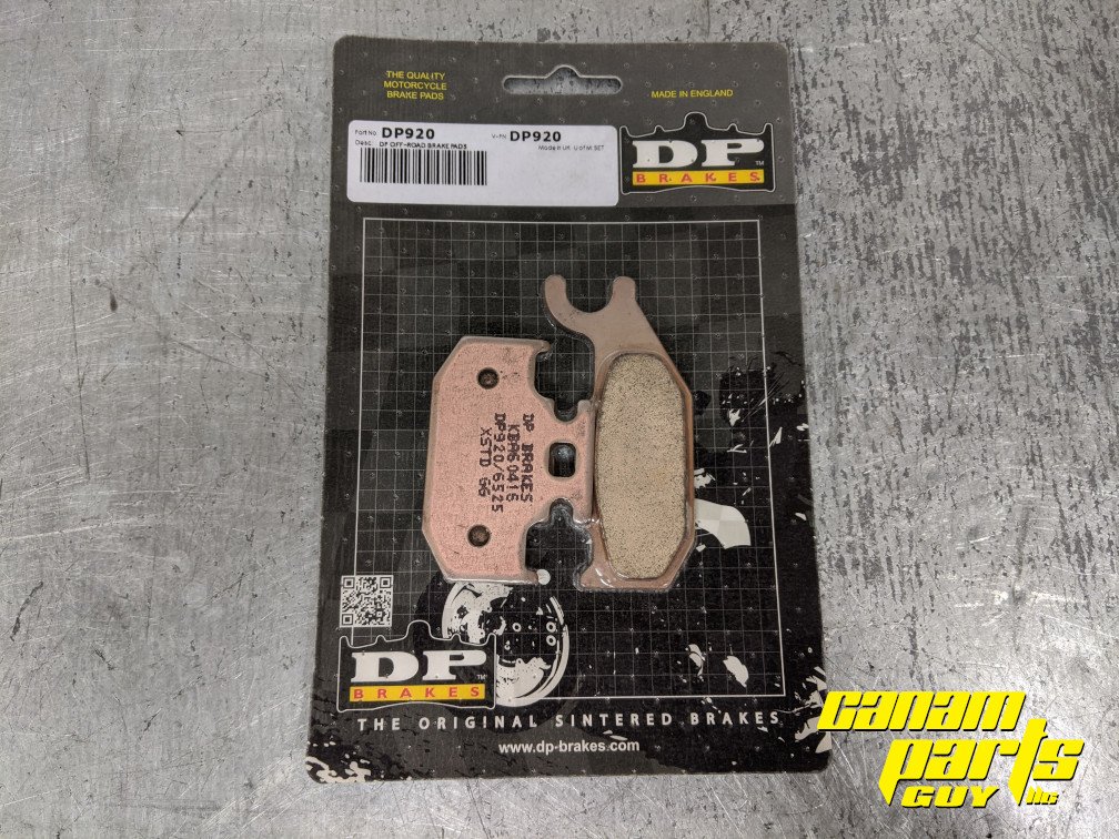 G1 DP920 BRAKE PAD SET G1 ATV LEFT FRONT or REAR