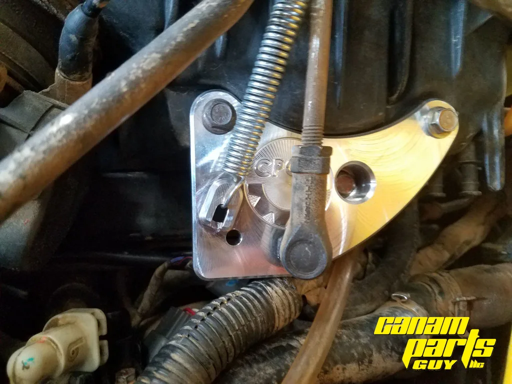 Black Billet Aluminum G2 ATV Shift Plate Upgrade - Image 7