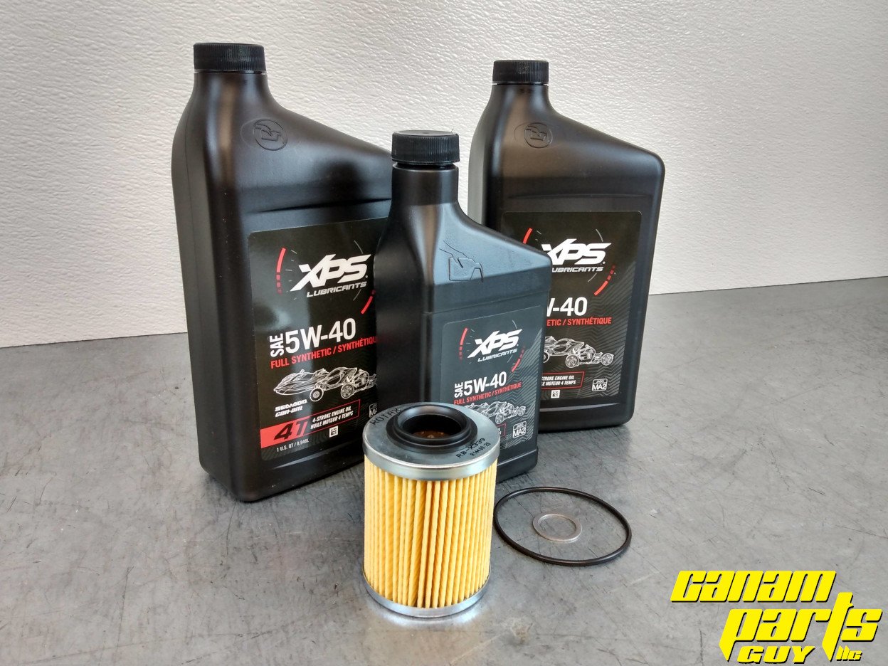 NEW OEM FULL SYNTHETIC 5W-40 Oil change kit 650cc ACE