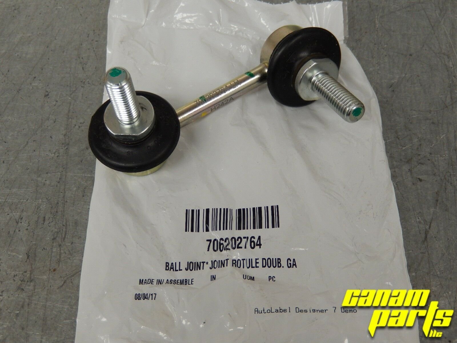Maverick X3 MAX OEM Left LH Sway Bar End Link Ball Joint
