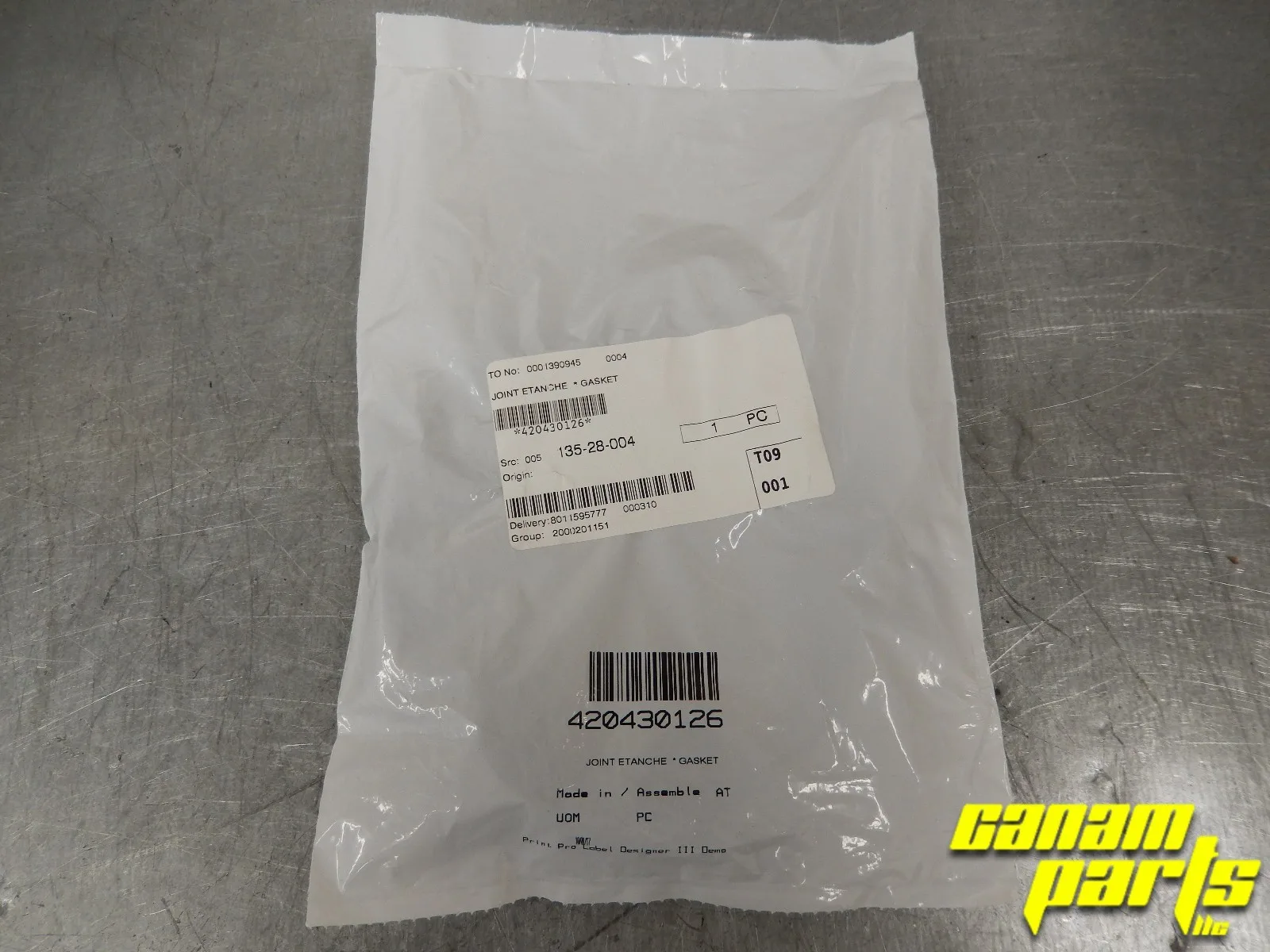 NEW OEM CVT Clutch Cover Gasket - Image 2