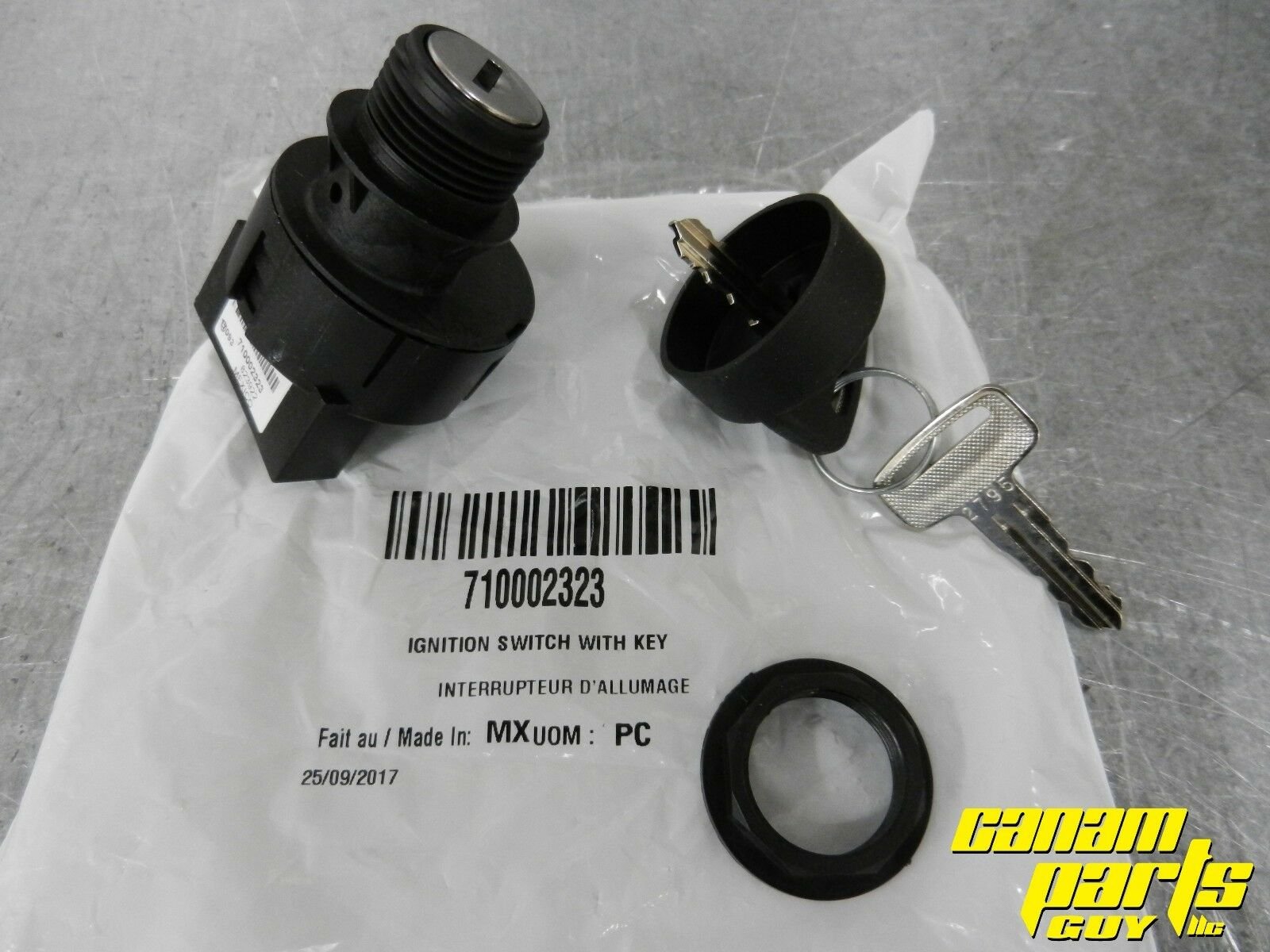 450 500 Ignition Switch And Matched Keys Spare Key