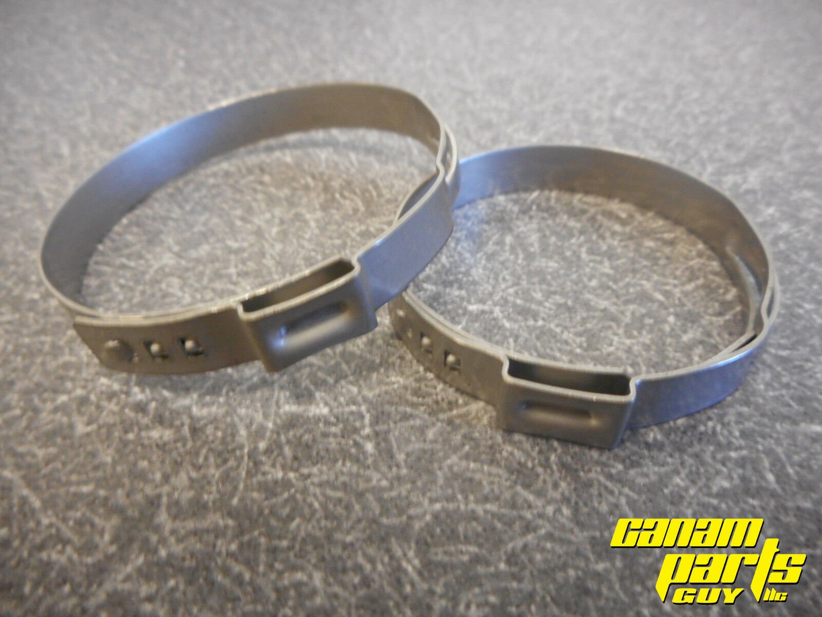 NEW Pair of Driveshaft Clamps Vibration Resistant Crimp style