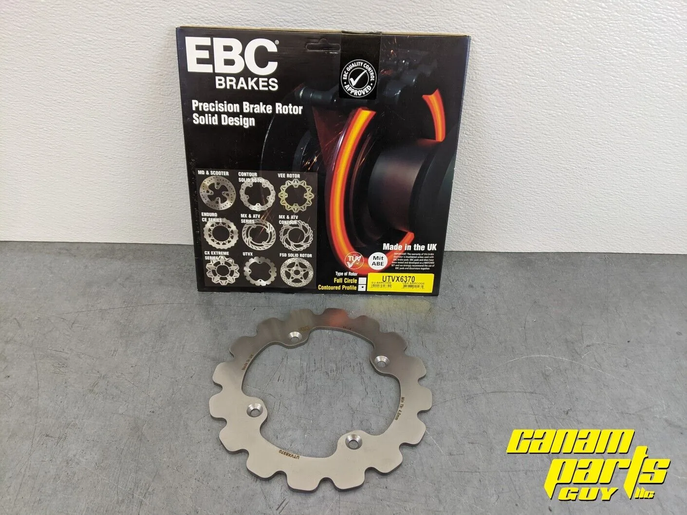 NEW EBC Solid Brake Rotor G2 ATV