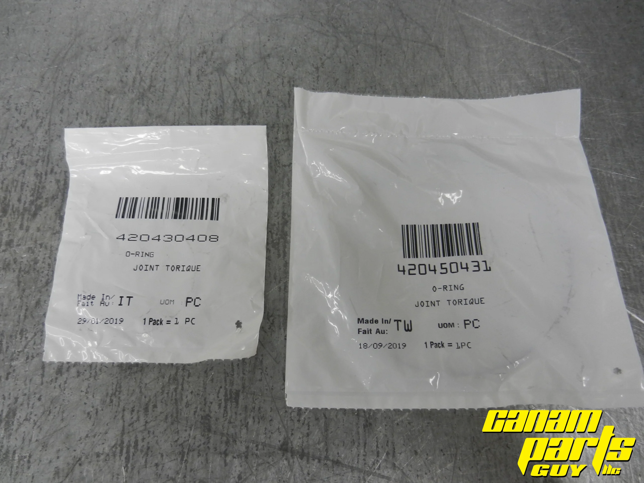 New OEM Inner Clutch Cover O-Ring Set 420430409 And 420450431