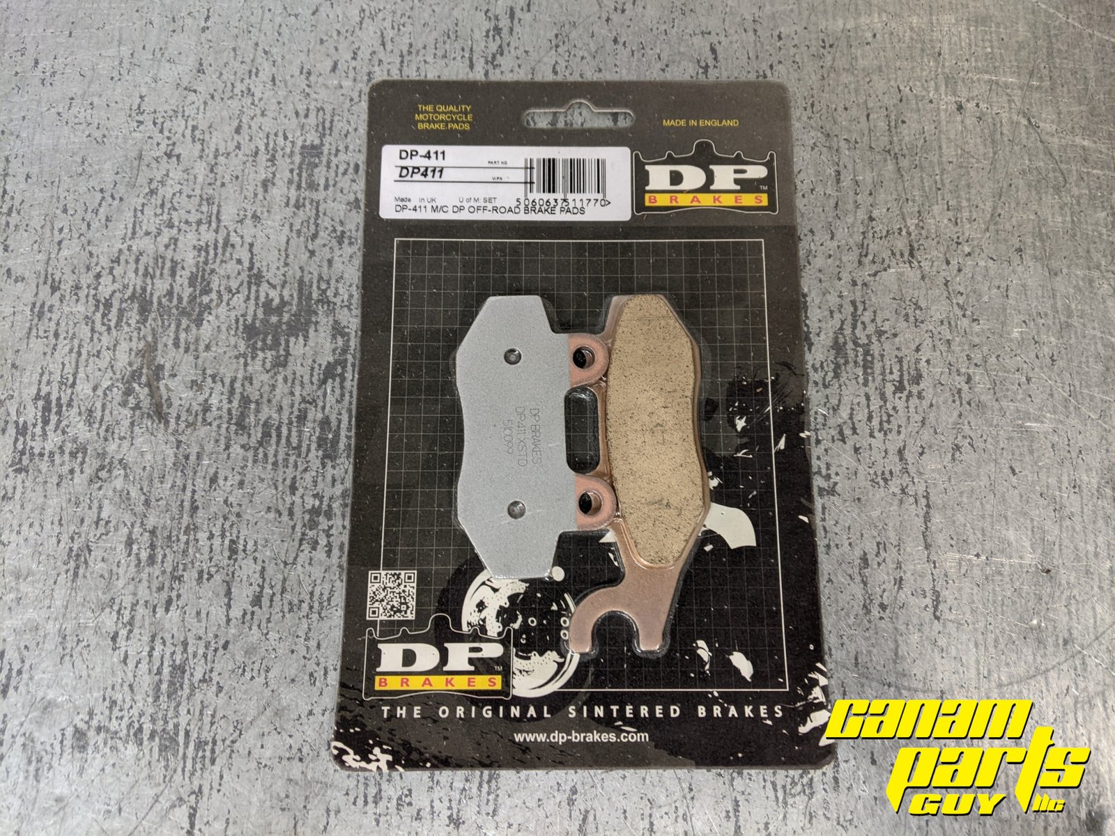 DP411 Brake Pad Set Right Side