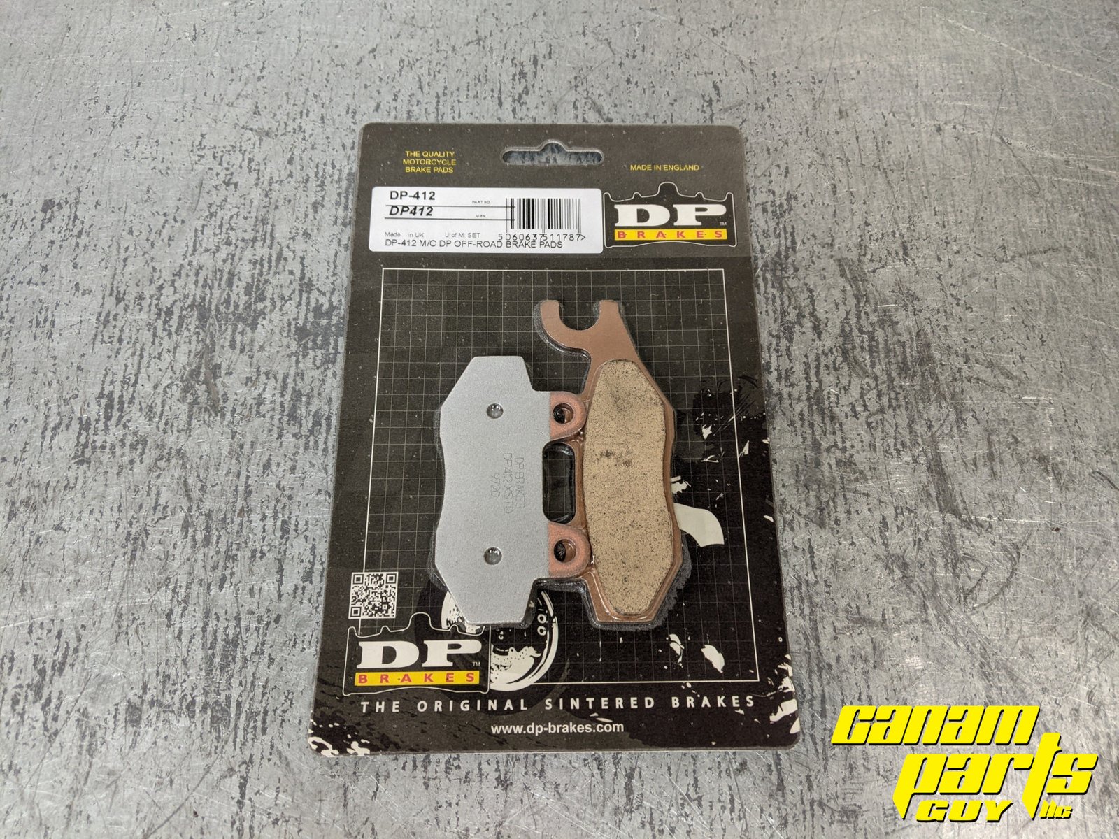 DP412 Brake Pad Set Left Side
