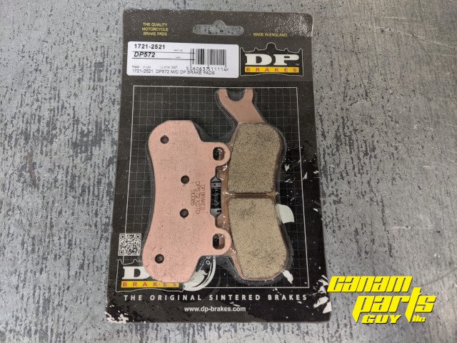 DP572 BRAKE PAD SET Left Front
