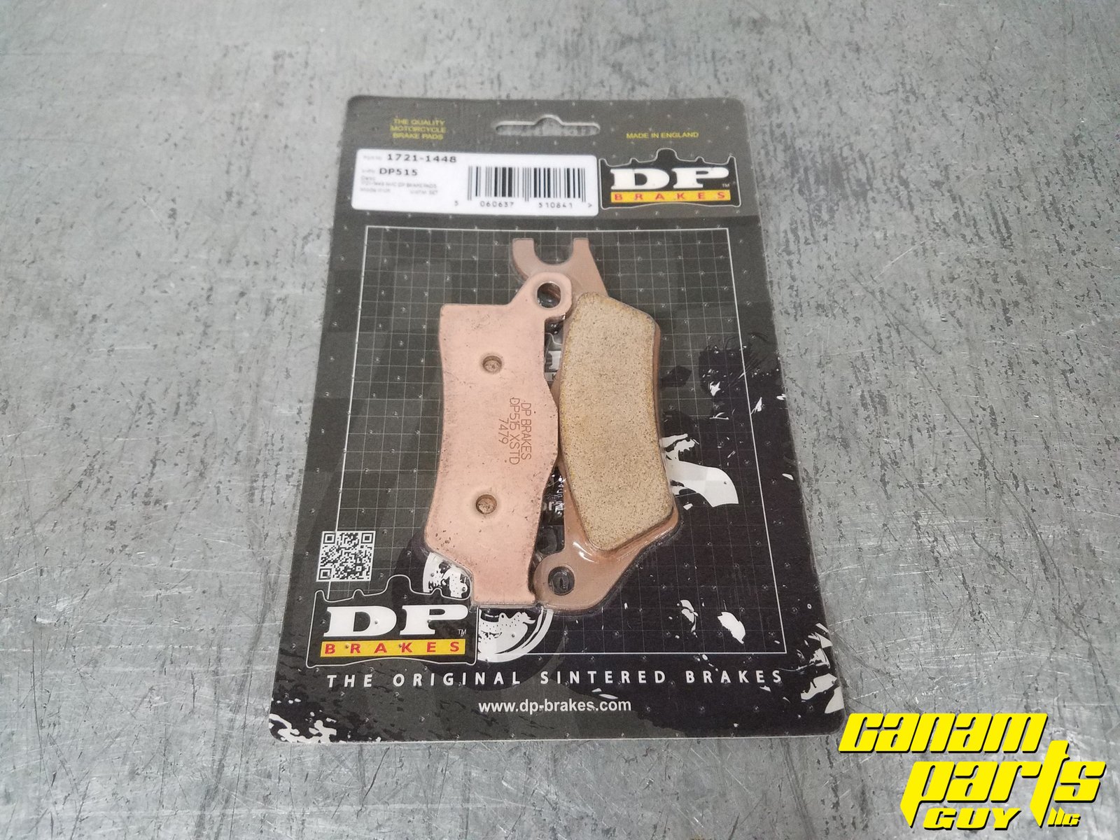 DP515 Brake Pad Set BRAKE PAD SET G2 ATV LEFT SIDE