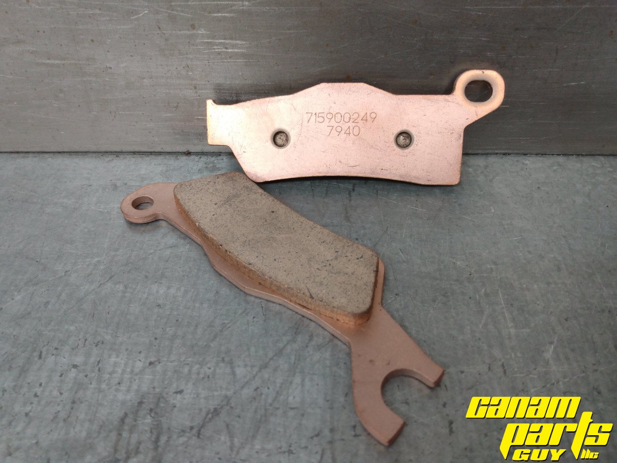 NEW OEM Metallic BRAKE PAD SET G2 ATV RIGHT SIDE 715900249
