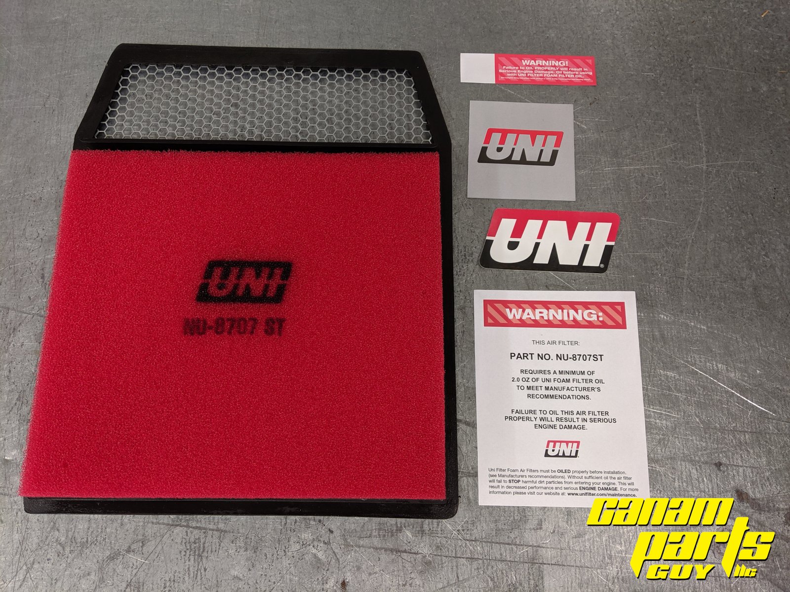 UNI Foam Air Filter Commander/Maverick